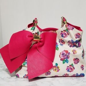 Betsey Johnson flower tote
